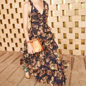 NWOT ULLA JOHNSON Candace Dress in Lupine M $690